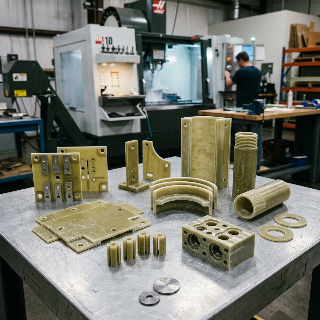 Epoxy Fiberglass Parts, Mica & Barley Paper