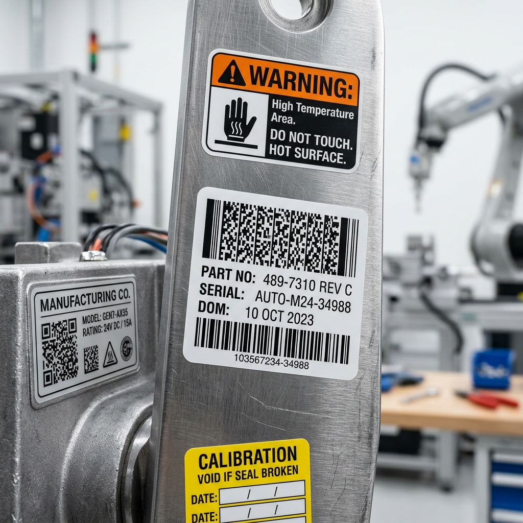 Aluminium Plates & Laser Marking Labels
